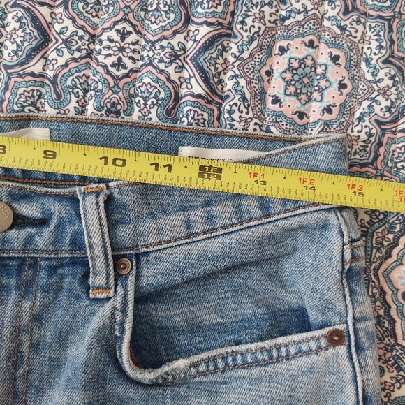 Denim Forum The Twiggy High Rise Flare 28L Size 29 - Picture 9 of 11